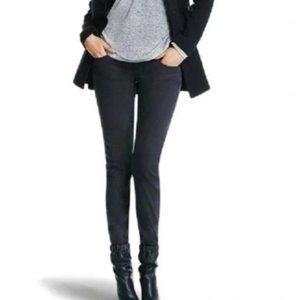 CAbi  Style 3044 Super Skinny Pitch Black Jeans Size 10